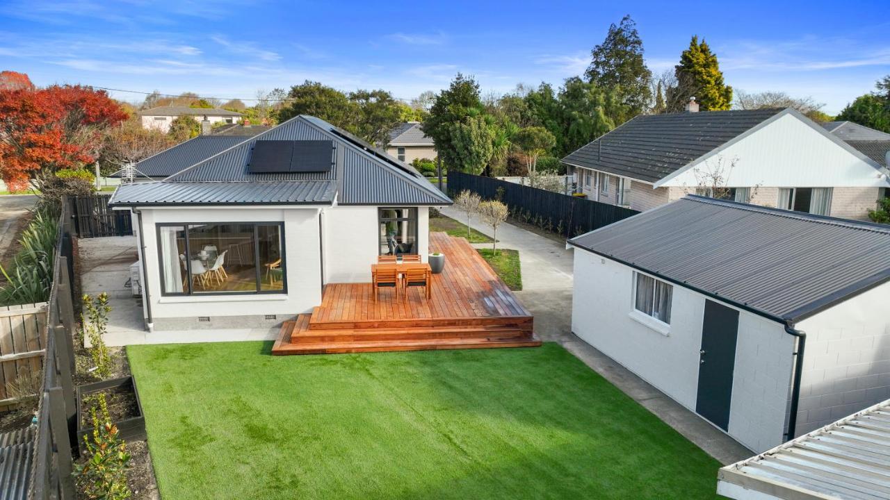 Private, Family-Friendly Home, 4Br By Airport & Free Parking Christchurch Exteriör bild